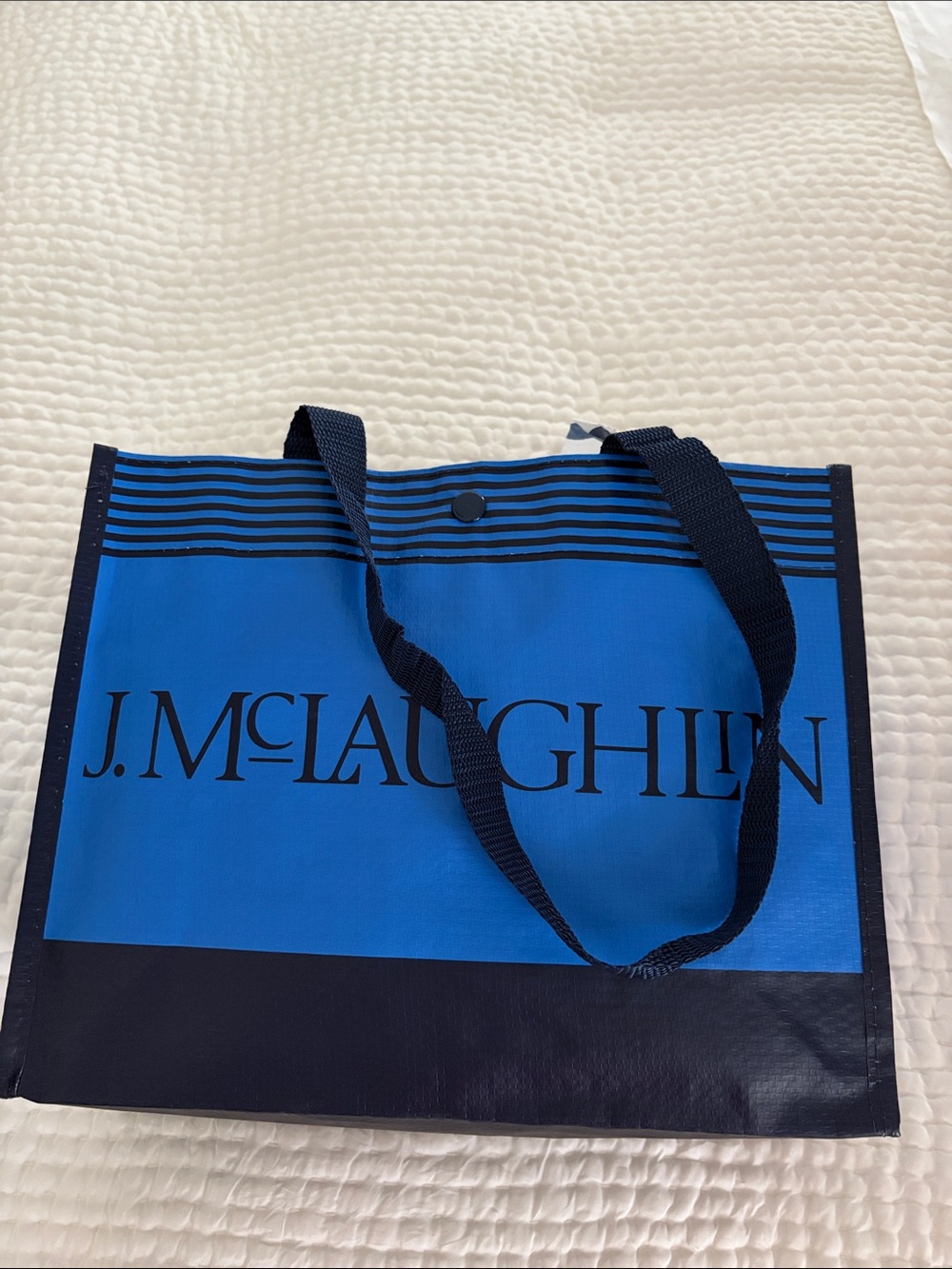 NWOT McLaughlin caned handbag with bamboo and leather accents. Current season - Picture 7 of 8